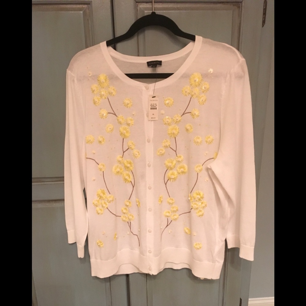 Talbots sequins sweater